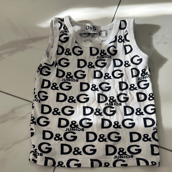 D&G Other - Dolce Gabbana White Tank Top for Kids